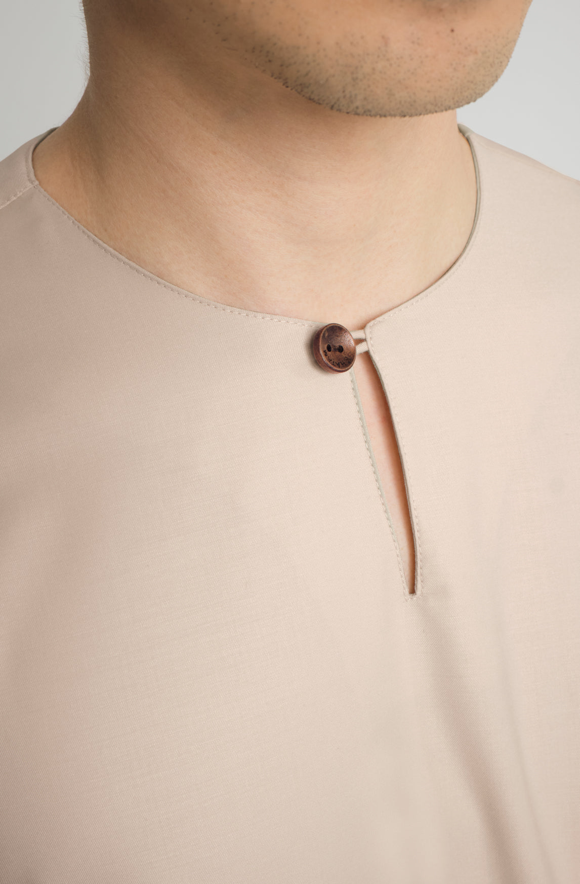 Patawali Three Quarter Sleeve Top  - Beige