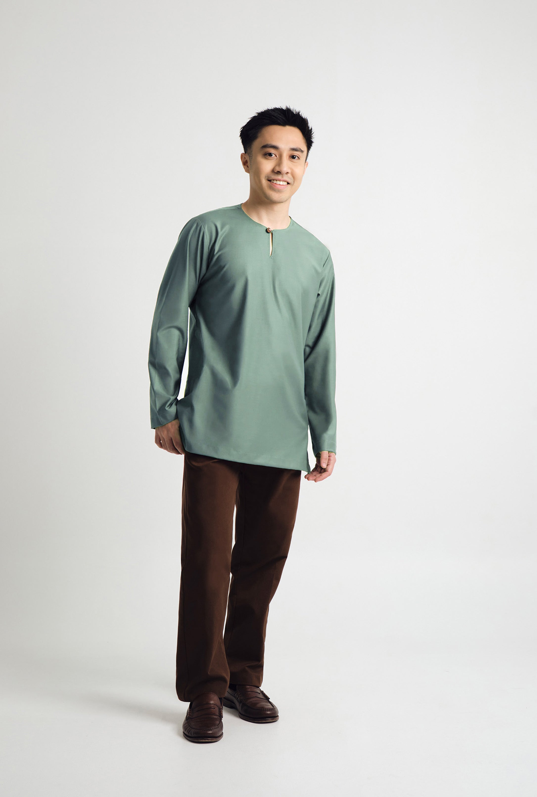 Patawali Top - Grass Green