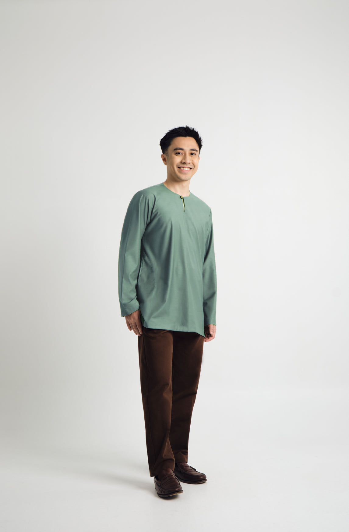 Patawali Top - Grass Green