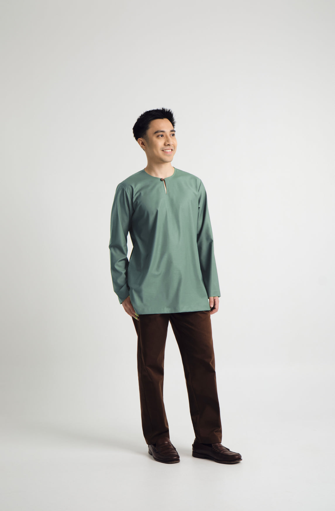 Patawali Top - Grass Green