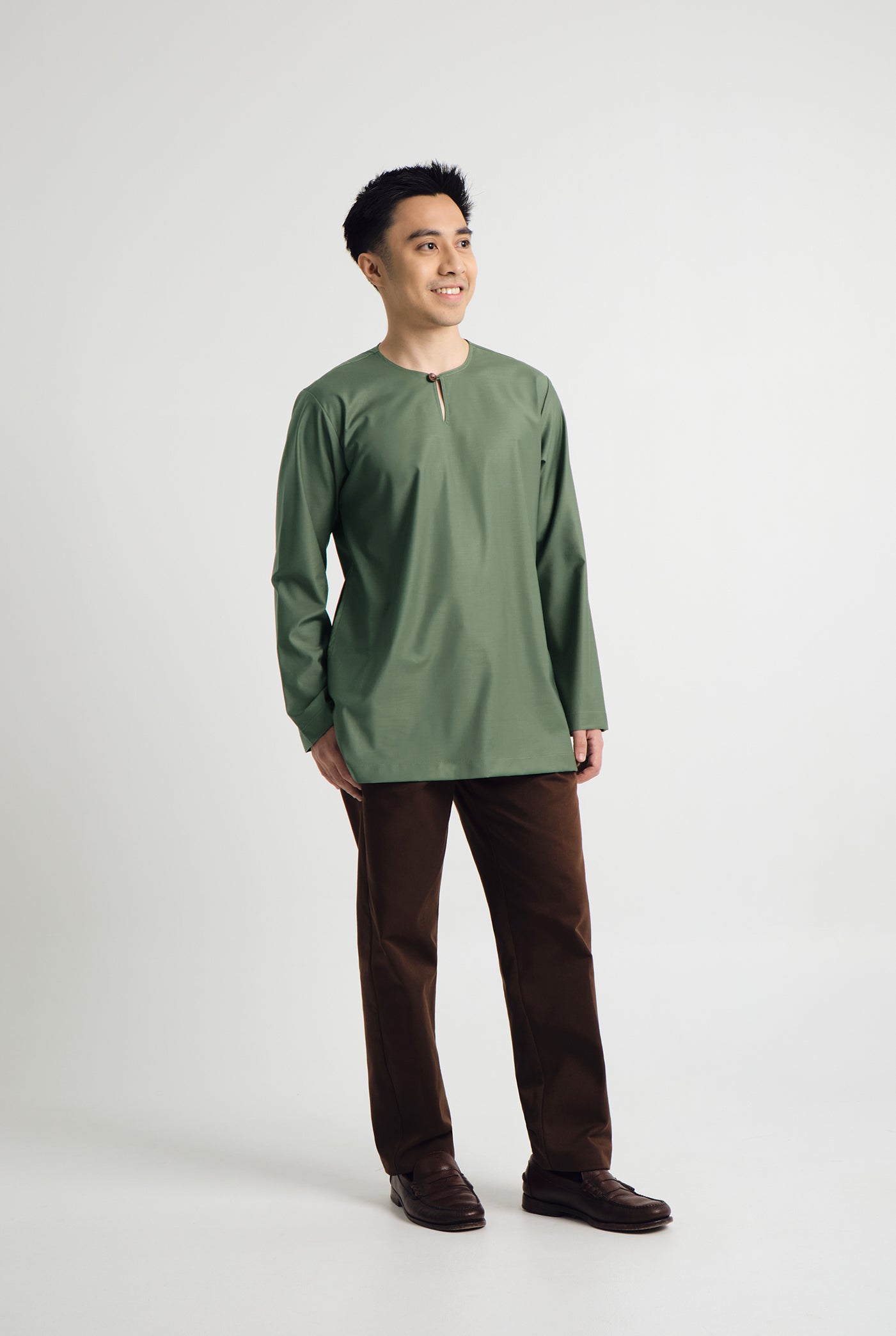 Patawali Top - Grass Green