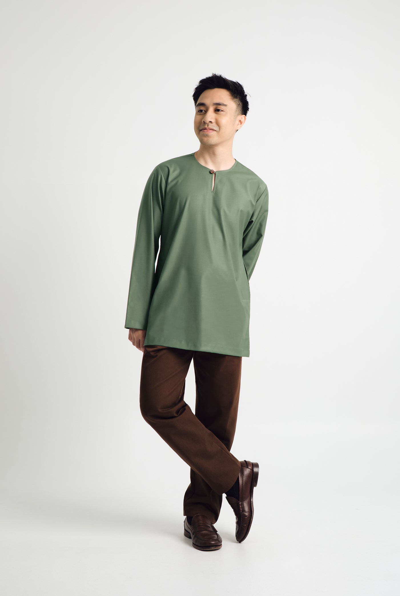 Patawali Top - Grass Green