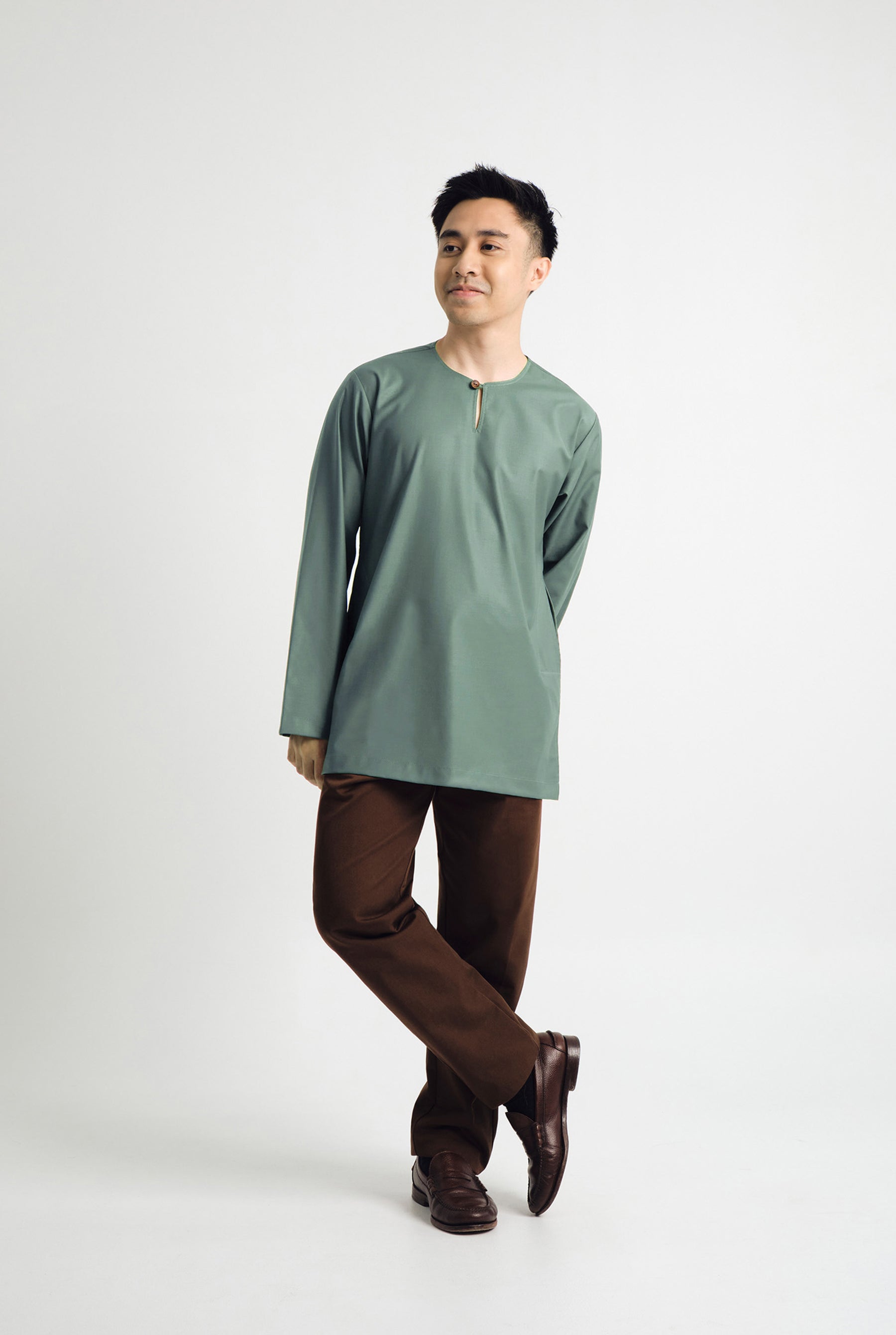 Patawali Top - Grass Green