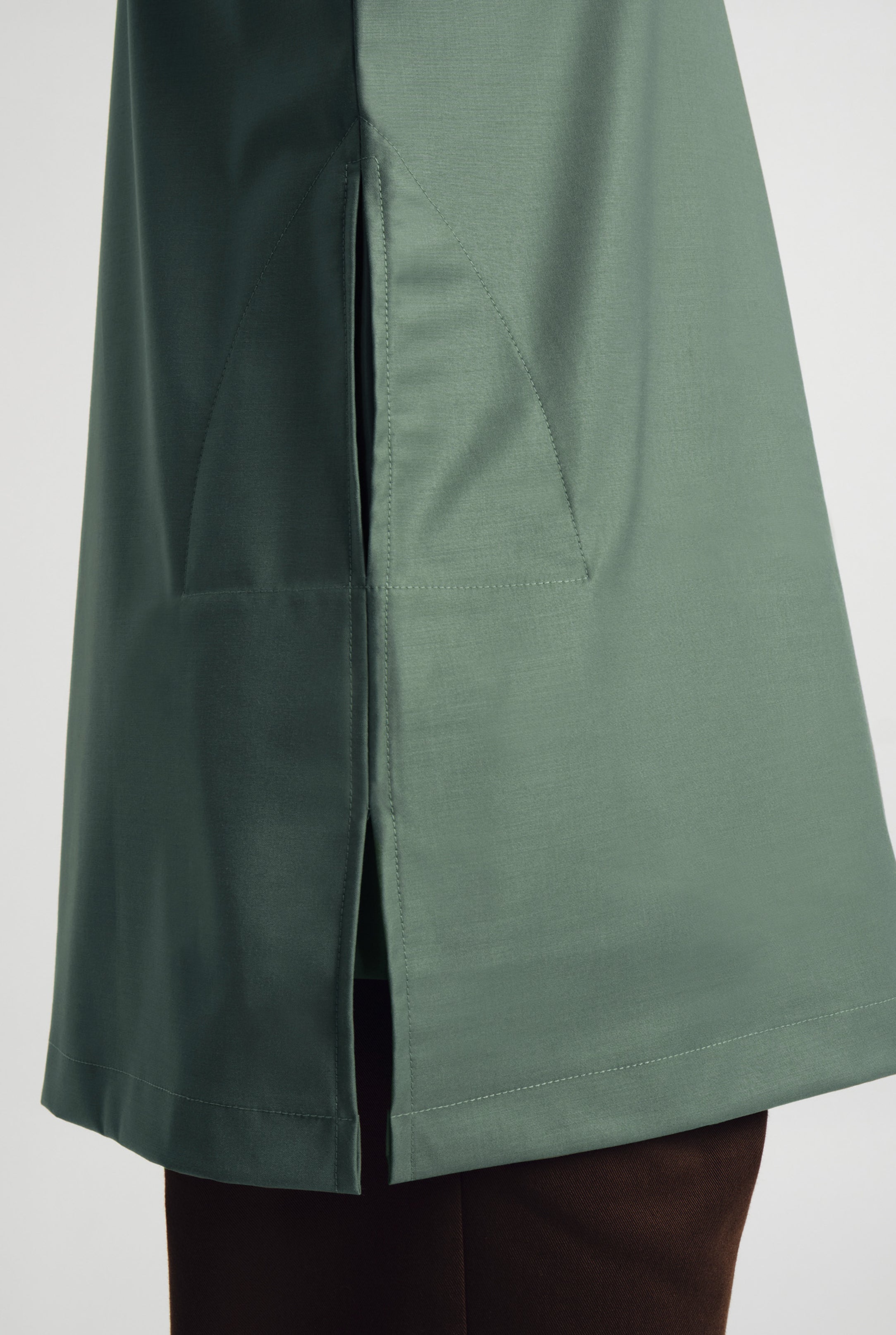 Patawali Three Quarter Sleeve Top  - Grass Green