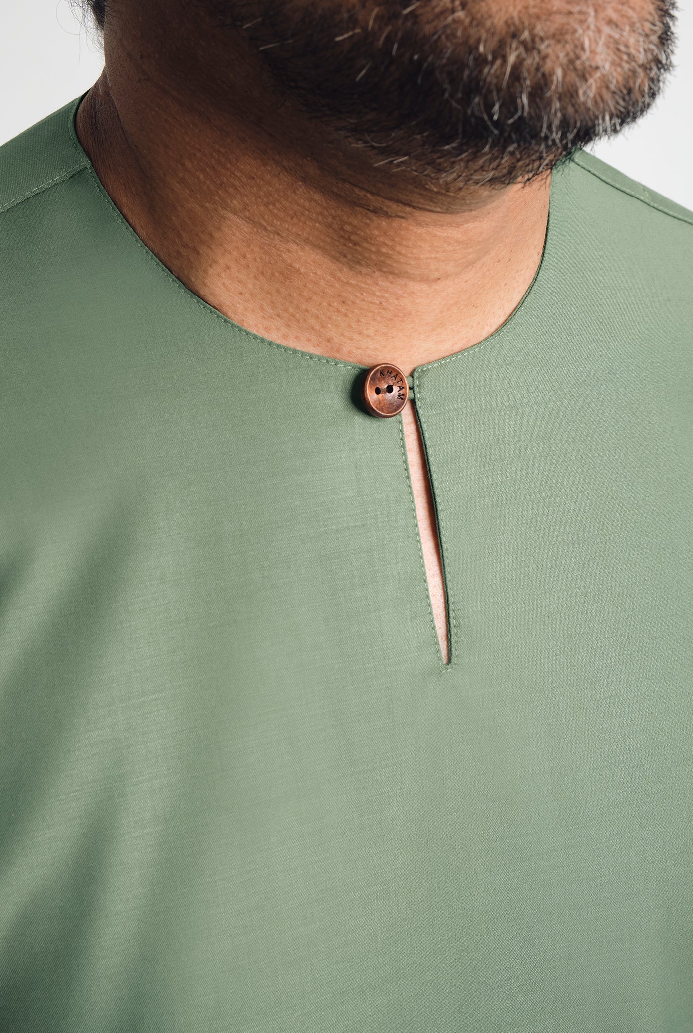 Patawali Three Quarter Sleeve Top  - Grass Green