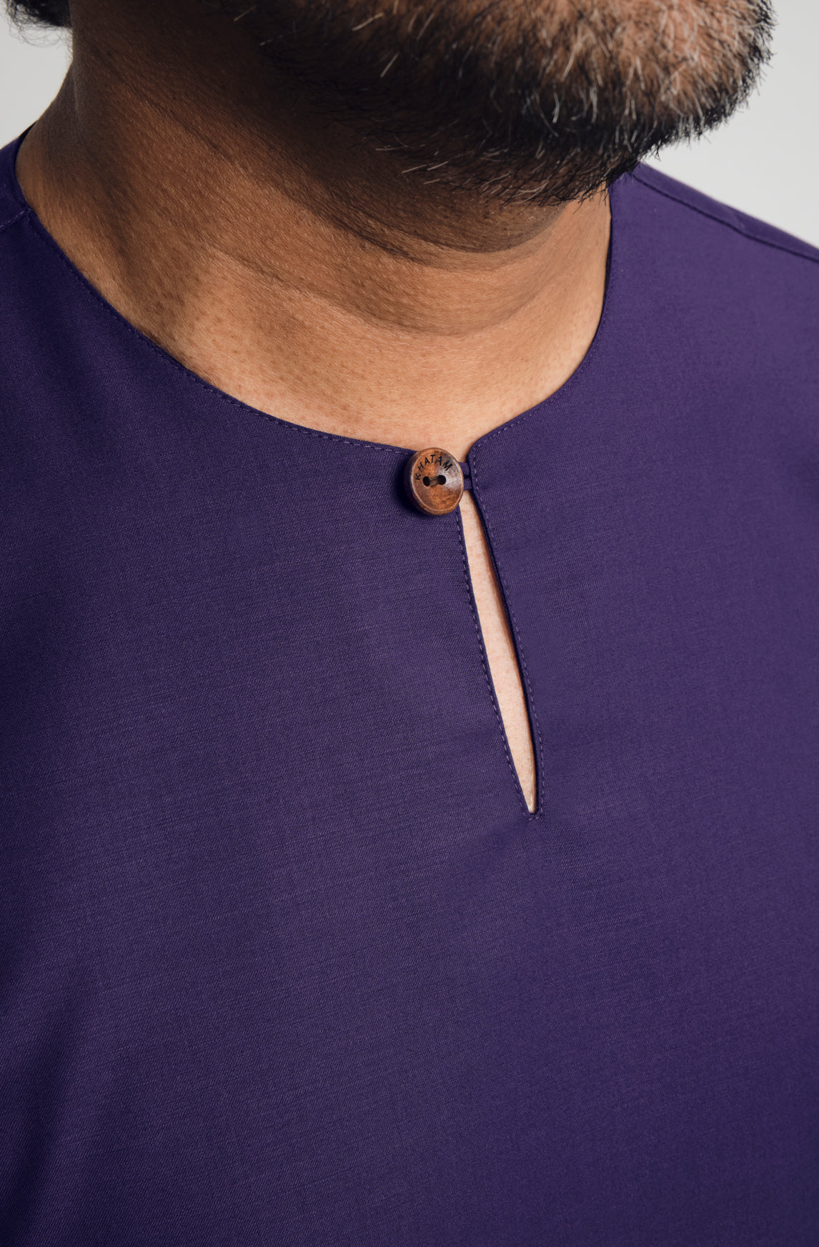 Patawali Three Quarter Sleeve Top  - Dark Indigo