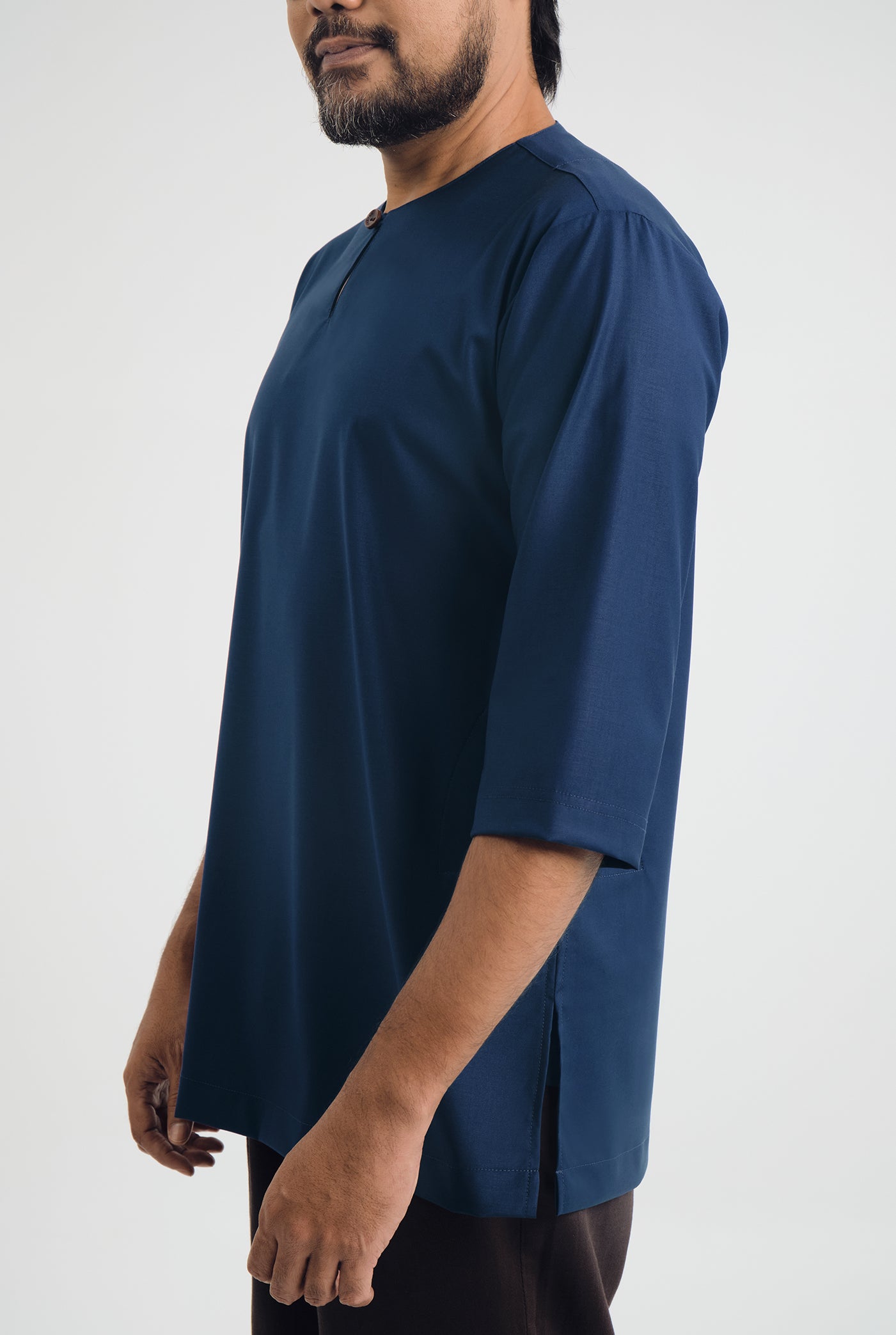 Patawali Three Quarter Sleeve Top  - Royal Blue