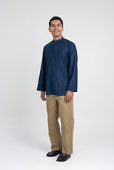 Patawali Collared Top  - Royal Blue