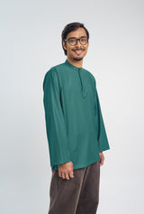 Patawali Collared Top  - Turquoise