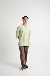 Patawali Three Quarter Sleeve Top  - Honeydew