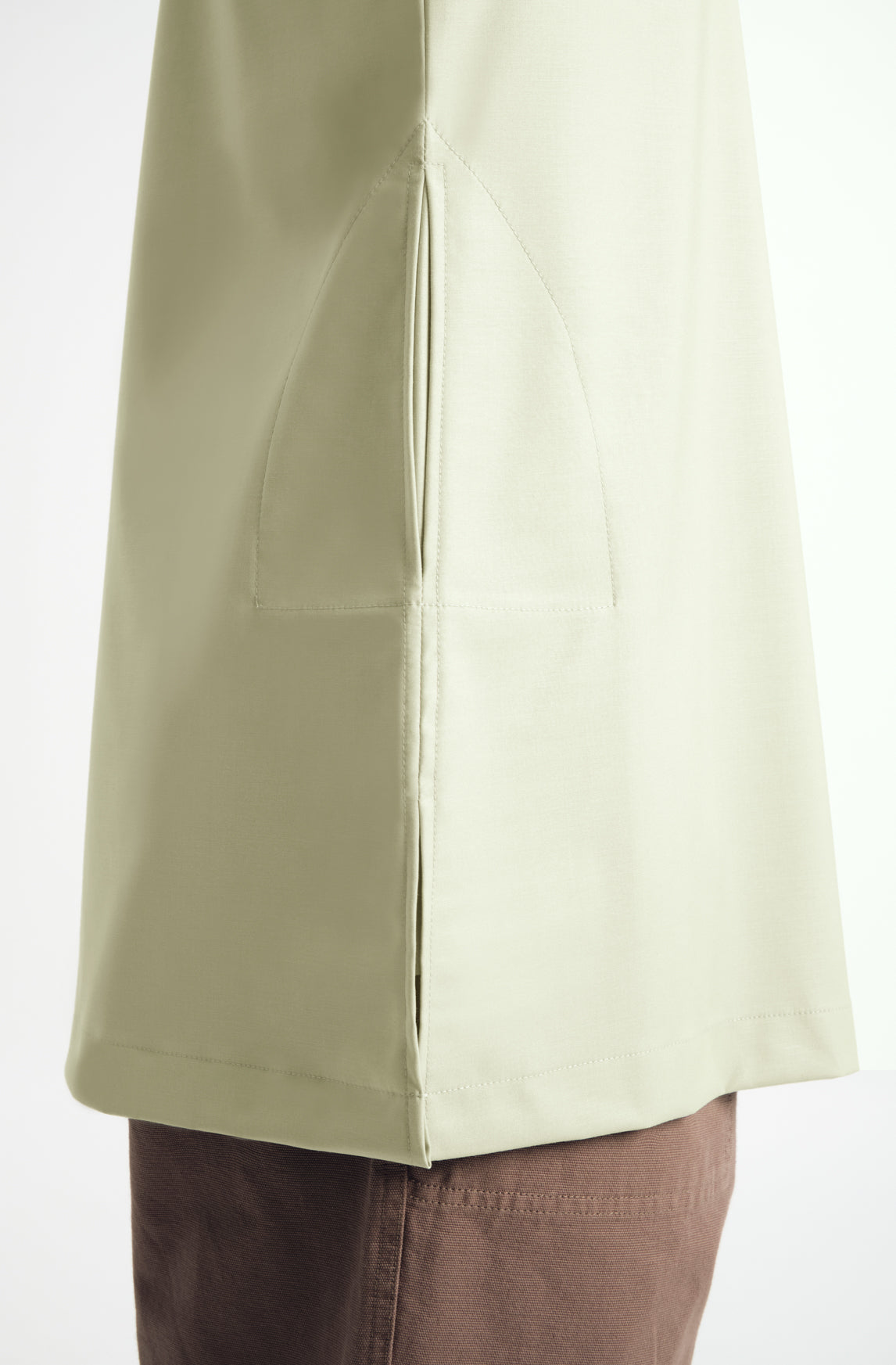 Patawali Three Quarter Sleeve Top  - Honeydew