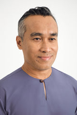 Patawali Three Quarter Sleeve Top  - Purple Yam