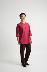Patawali Top - Rose Red