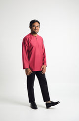Patawali Top - Rose Red