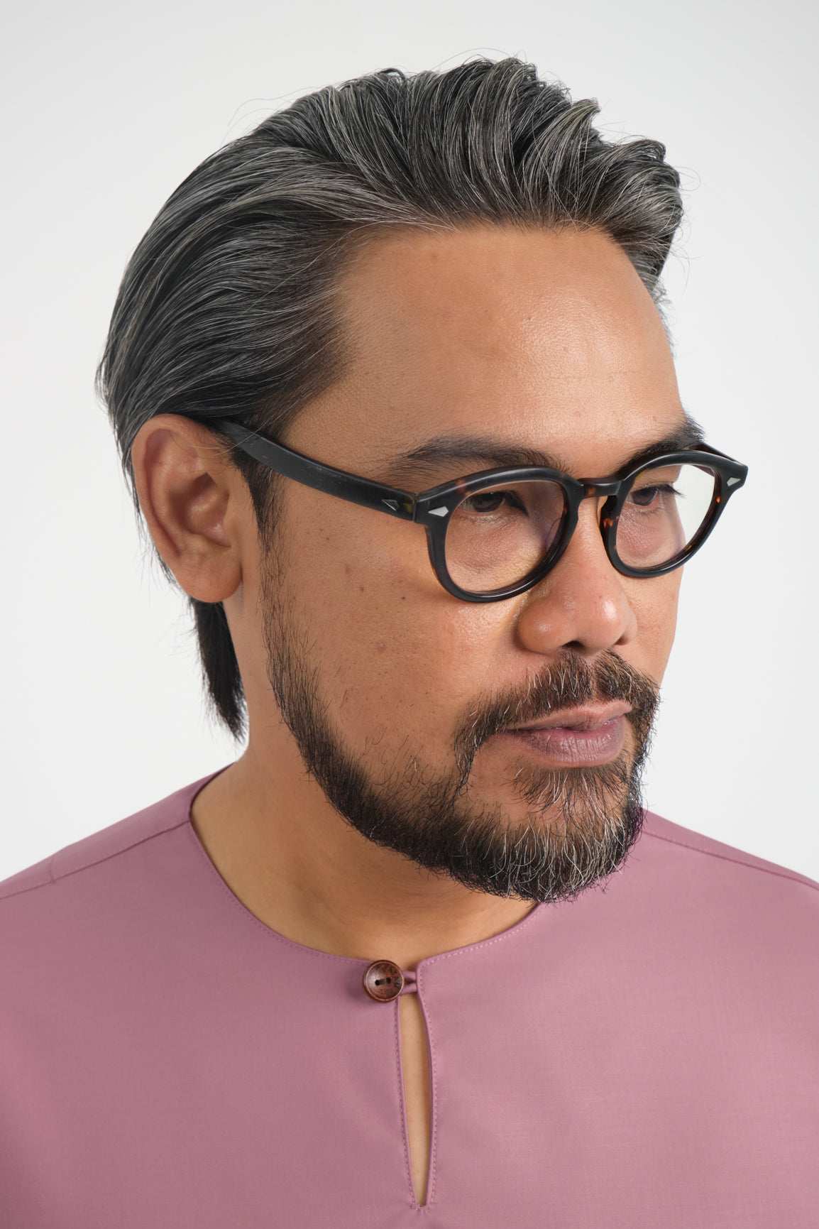 Patawali Three Quarter Sleeve Top  - Pink Belacan