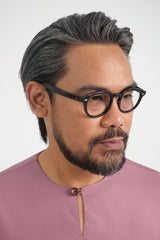 Patawali Three Quarter Sleeve Top  - Pink Belacan