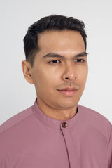 Patawali Collared Top  - Pink Belacan