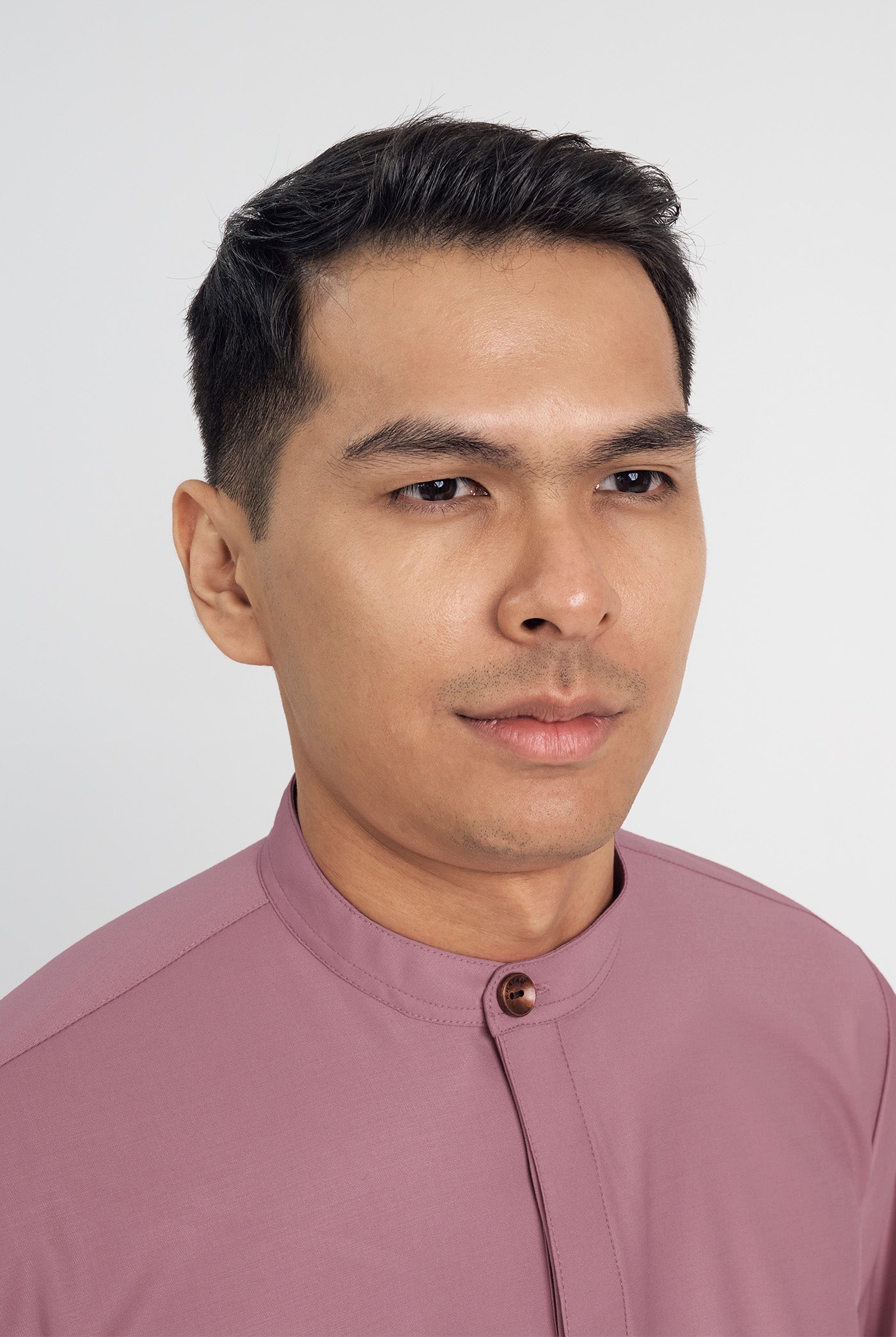 Patawali Collared Top  - Pink Belacan