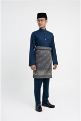 Patawali Modern Fit Baju Melayu Cekak Musang - Royal Blue