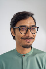 Patawali Collared Top  - Grass Green