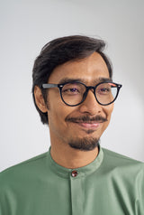 Patawali Collared Top  - Grass Green