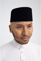 Patawali Modern Fit Baju Melayu Cekak Musang - Antique White