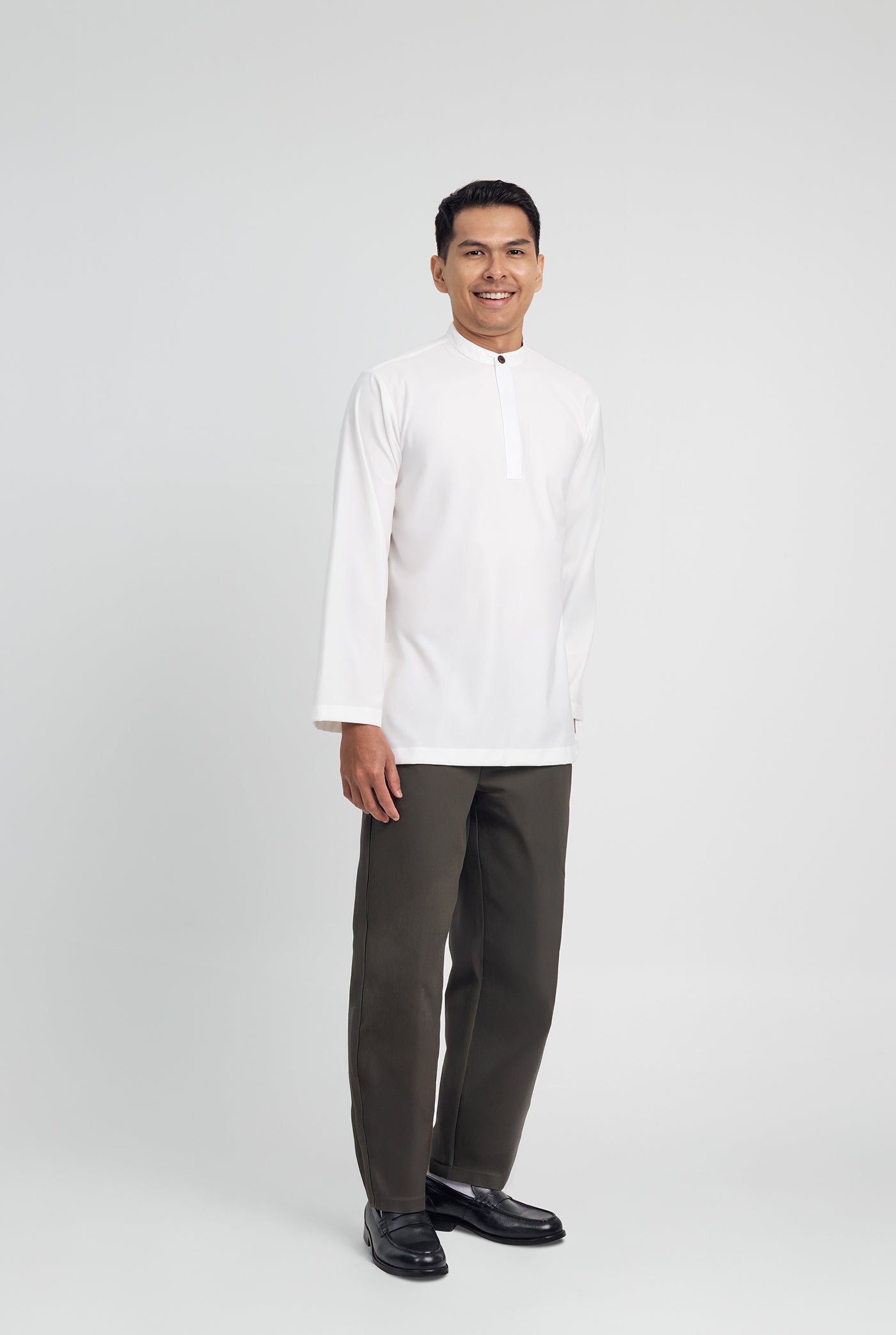 Patawali Collared Top  - Antique White