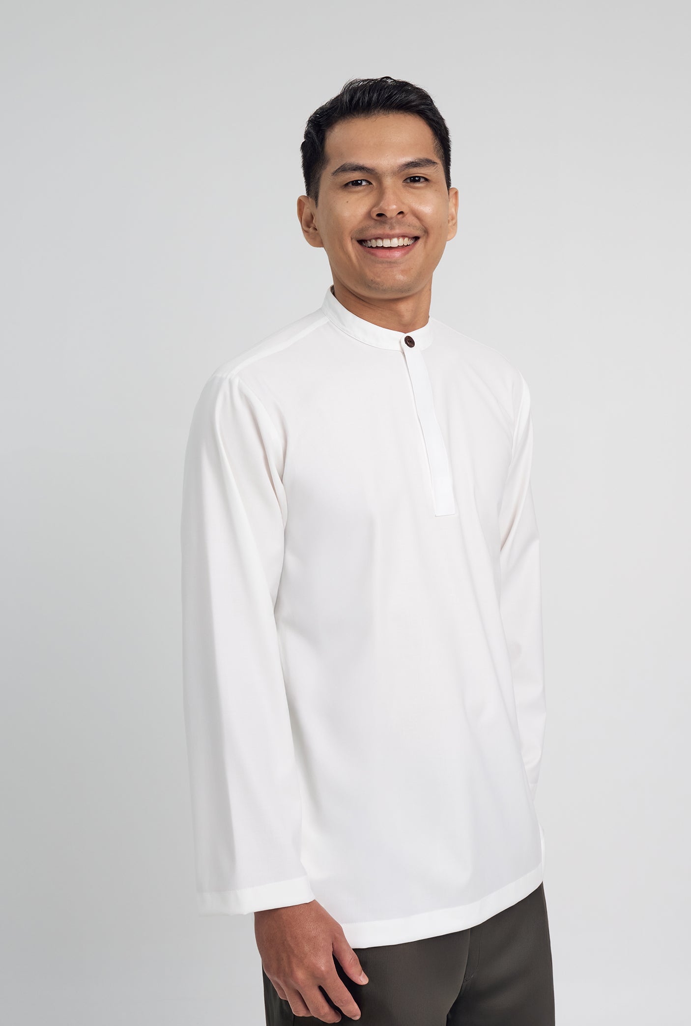 Patawali Collared Top  - Antique White