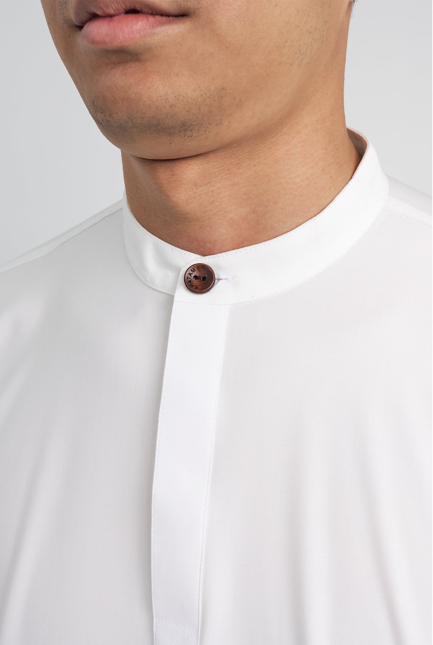 Patawali Collared Top  - Antique White