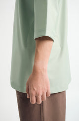Patawali Three Quarter Sleeve Top  - Mint Green