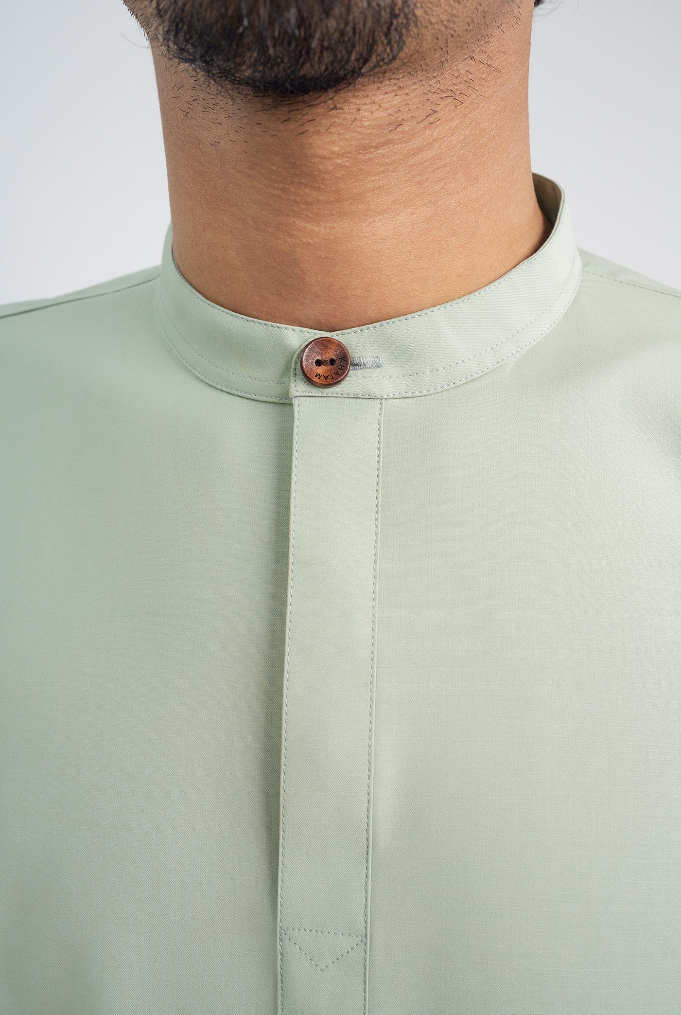 Patawali Collared Top  - Mint Green