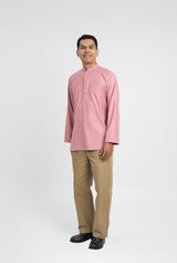 Patawali Collared Top  - Dusty Pink