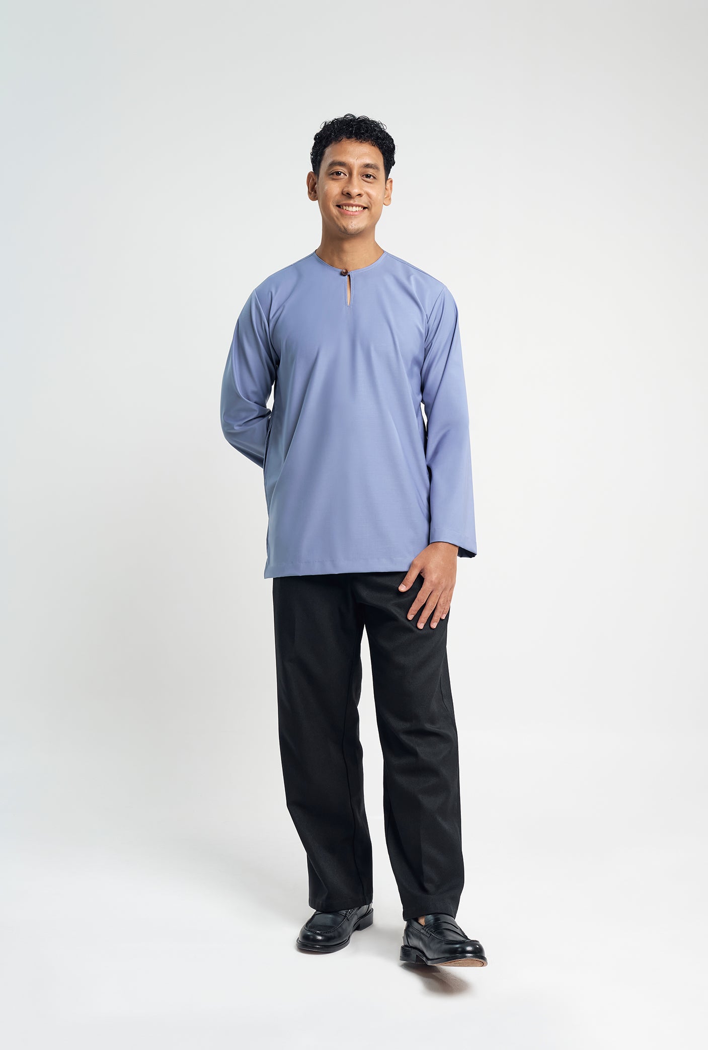 Patawali Top - Stone Blue
