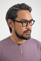 Patawali Three Quarter Sleeve Top  - Dusty Lilac