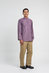 Patawali Collared Top  - Dusty Lilac