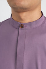 Patawali Collared Top  - Dusty Lilac