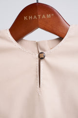 Patawali Baby Girls Baju Kurung - Ecru Beige