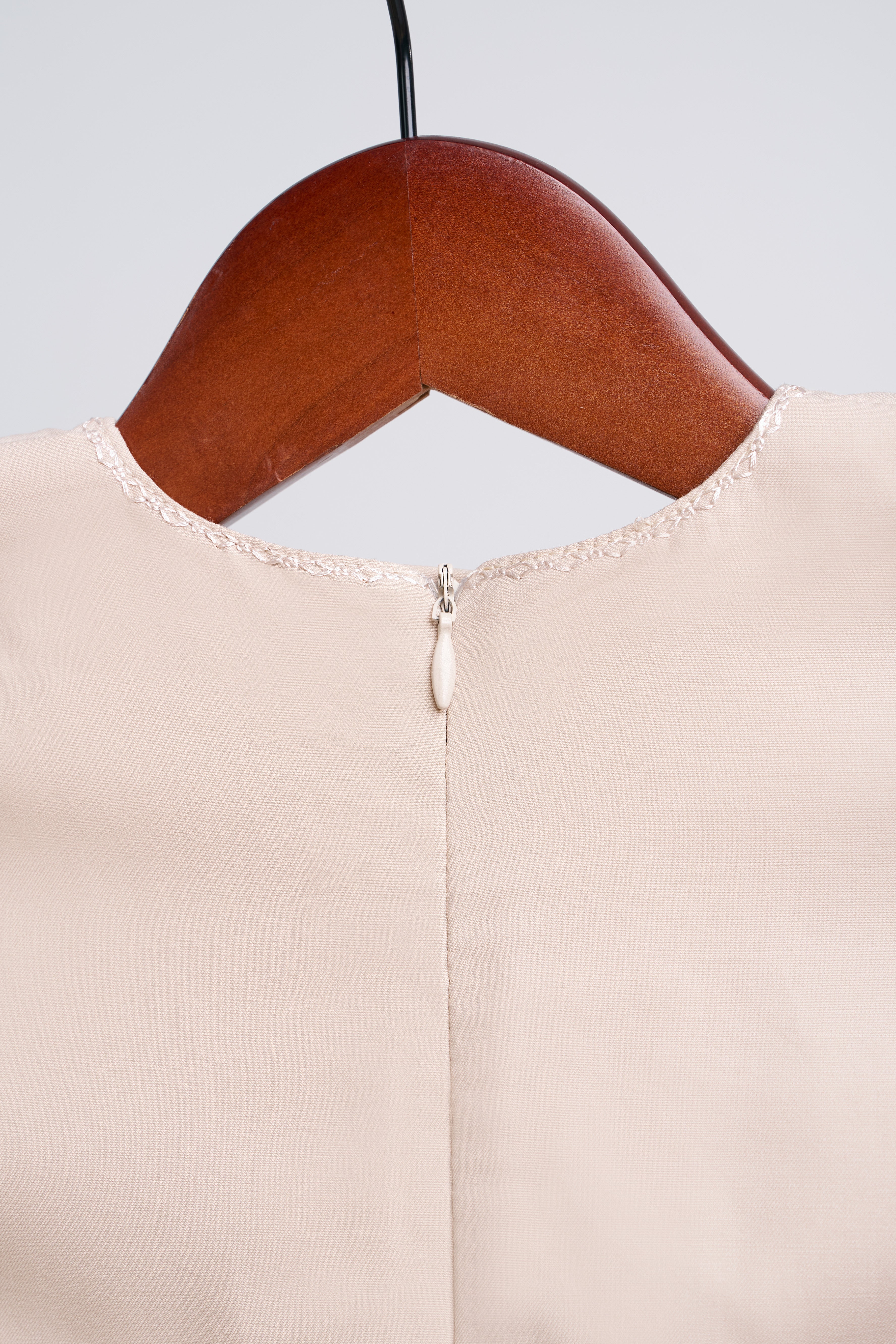 Patawali Baby Girls Baju Kurung - Ecru Beige