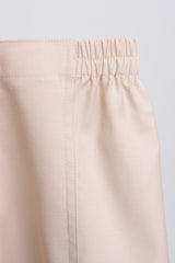 Patawali Baby Girls Baju Kurung - Ecru Beige