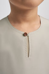 Patawali Boys Top - Light Khaki
