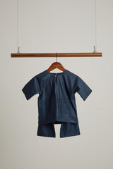 Patawali Baby Boys Baju Melayu Teluk Belanga - Peacock Green