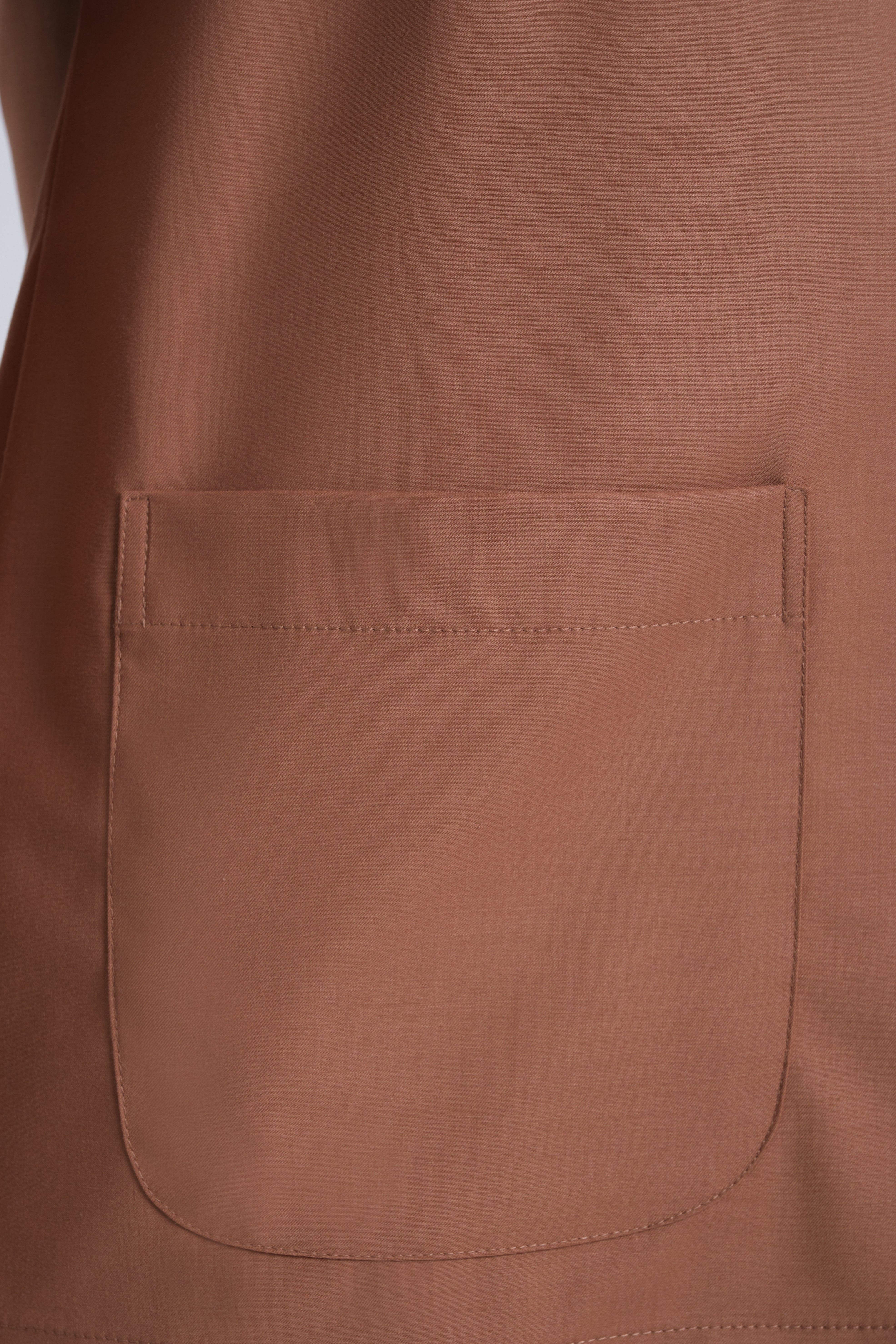 Patawali Modern Fit Baju Melayu Teluk Belanga- Peanut