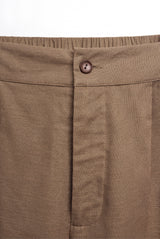 Pesatiga Top with Pants - Brown