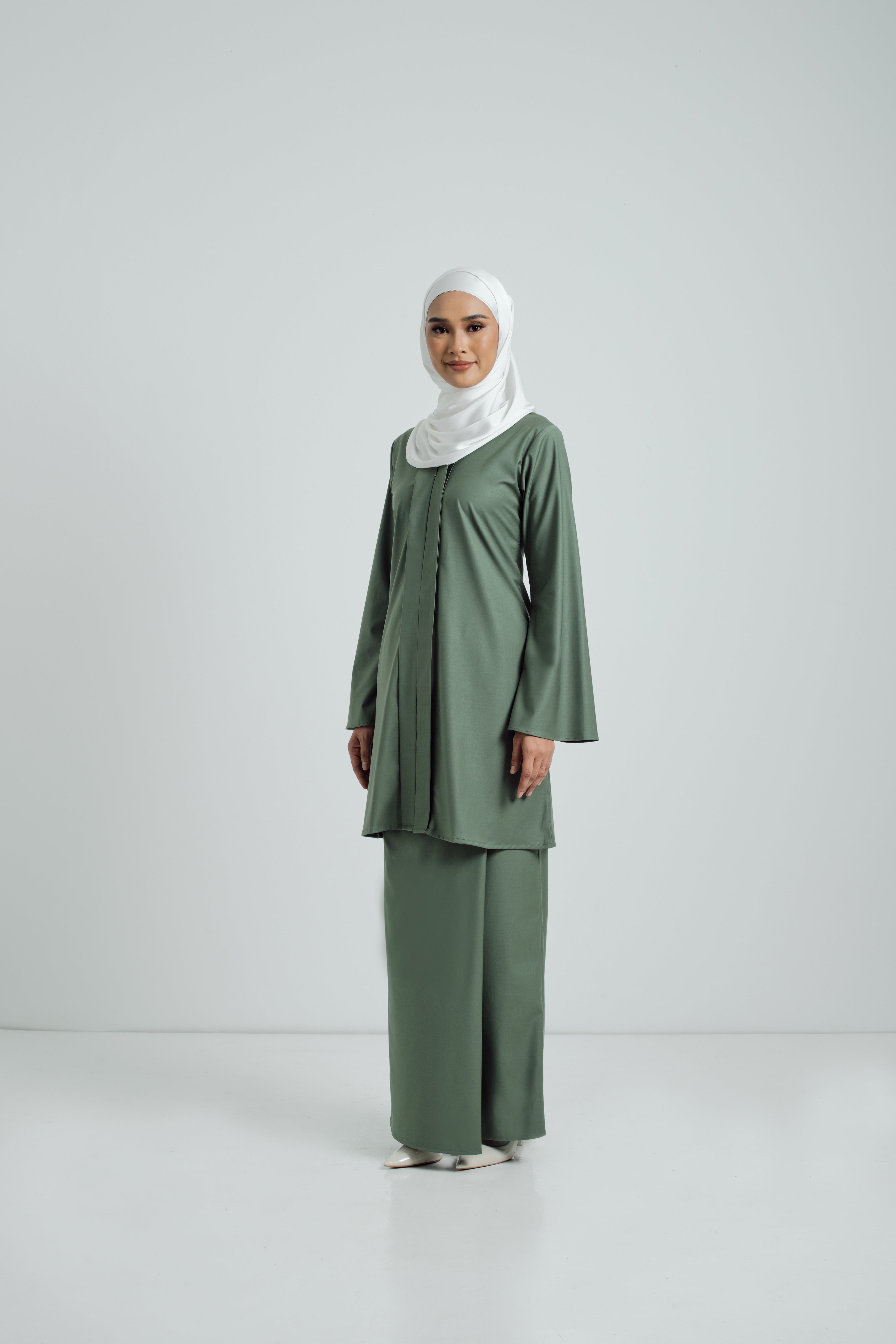 Patawali Baju Kebaya - Pickle Green