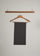 Mansoor Men Samping - Plaid Carbon Black