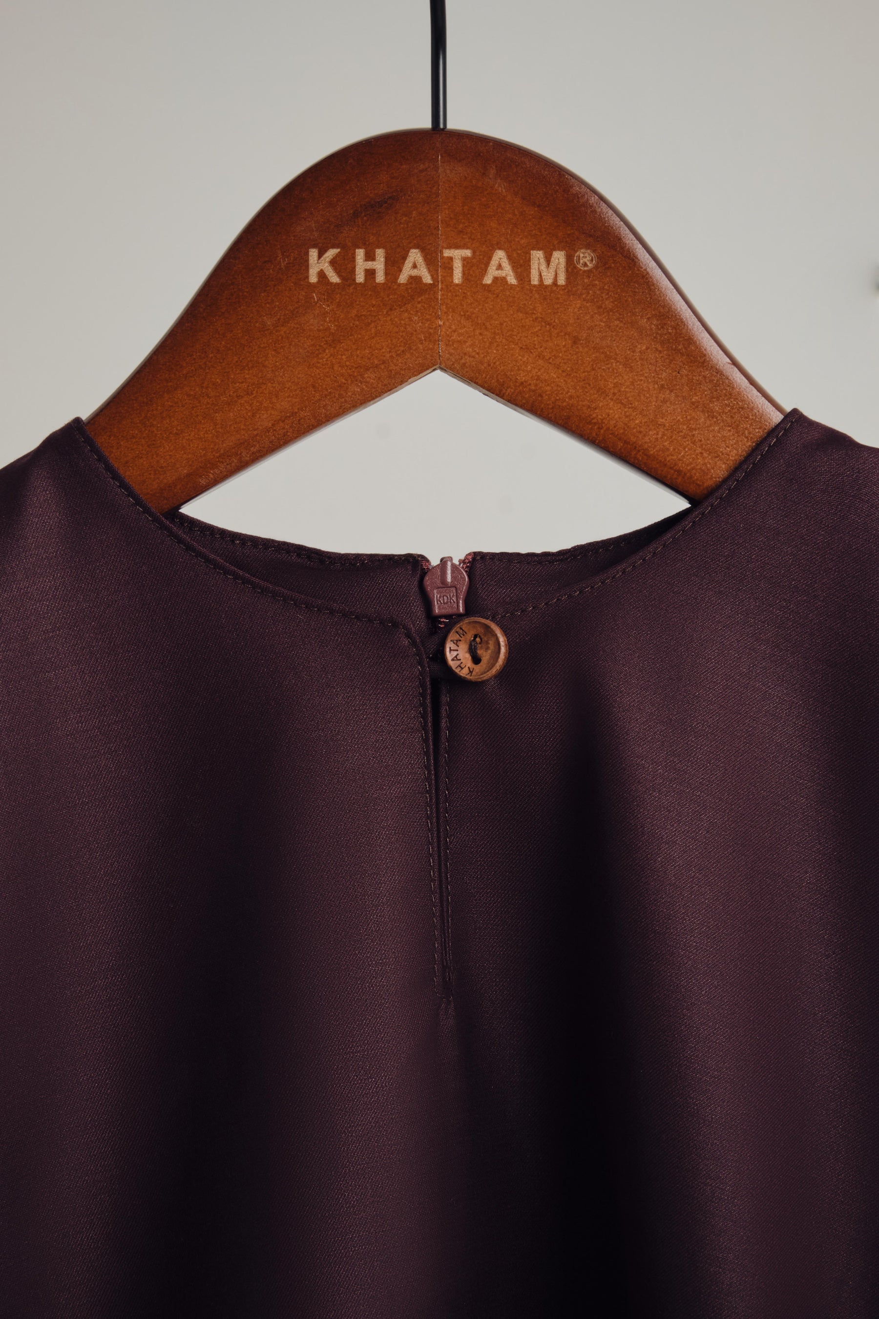 Patawali Baby Girls Baju Kurung - Plum