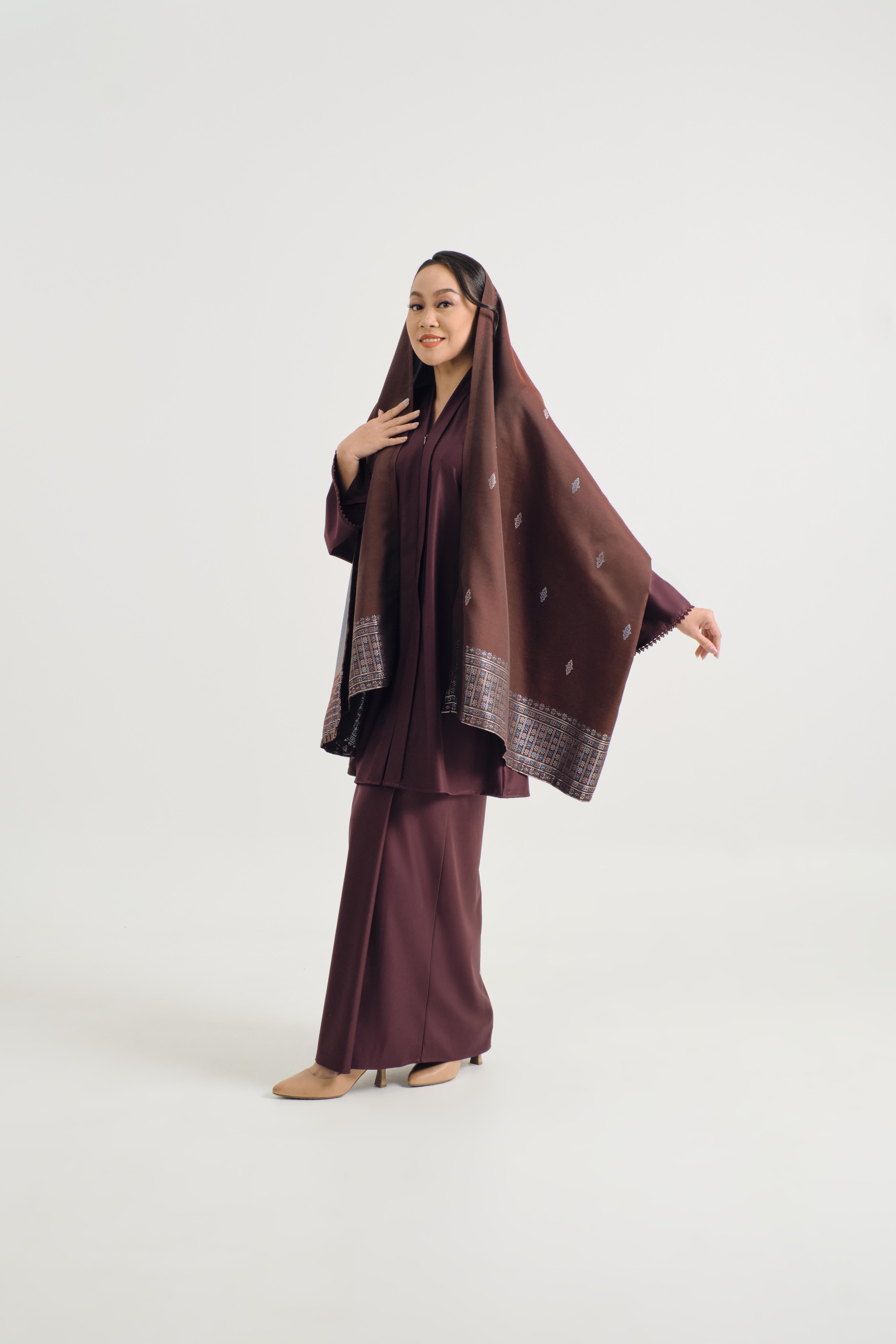 Patawali Baju Kebaya - Plum