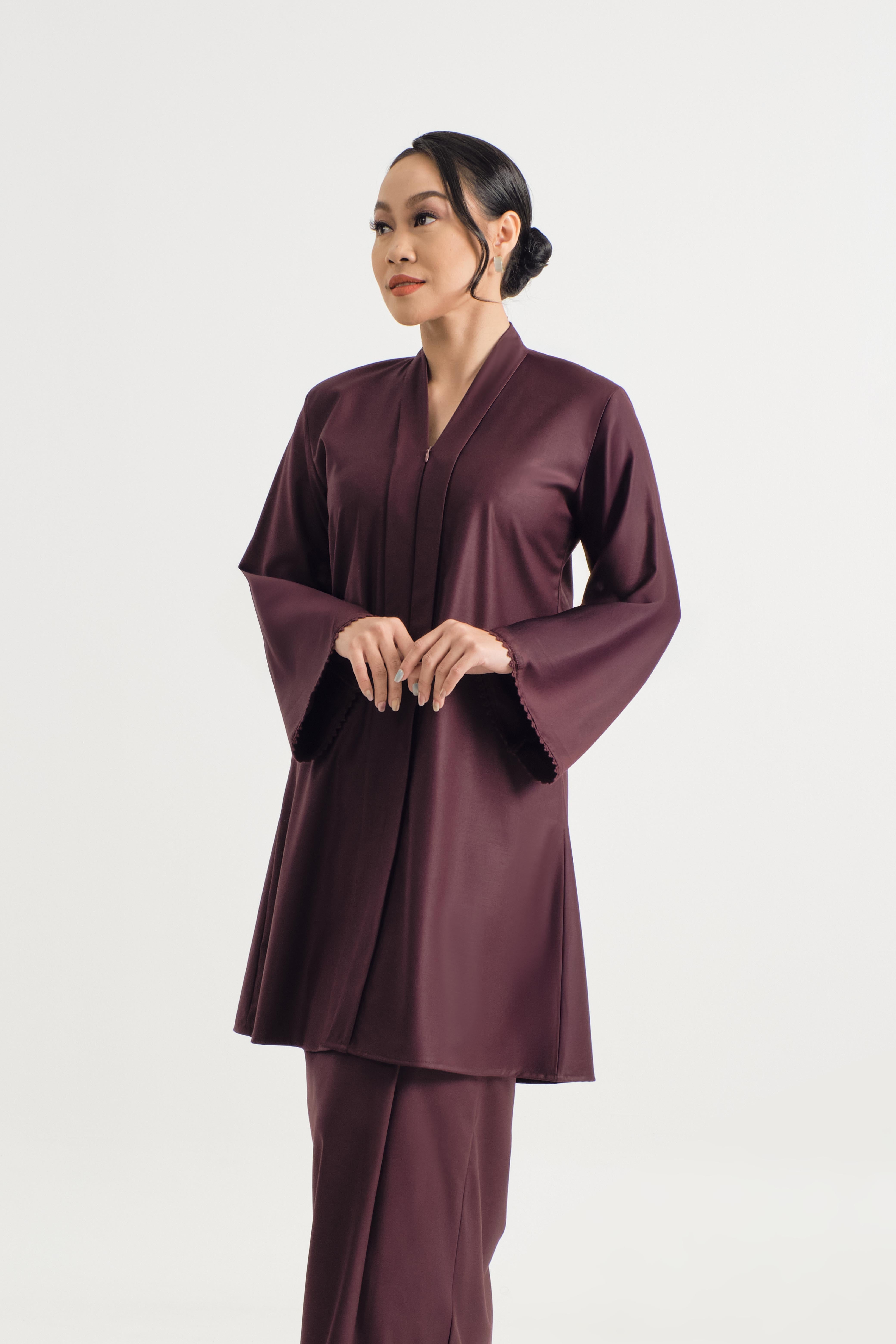 Patawali Baju Kebaya - Plum