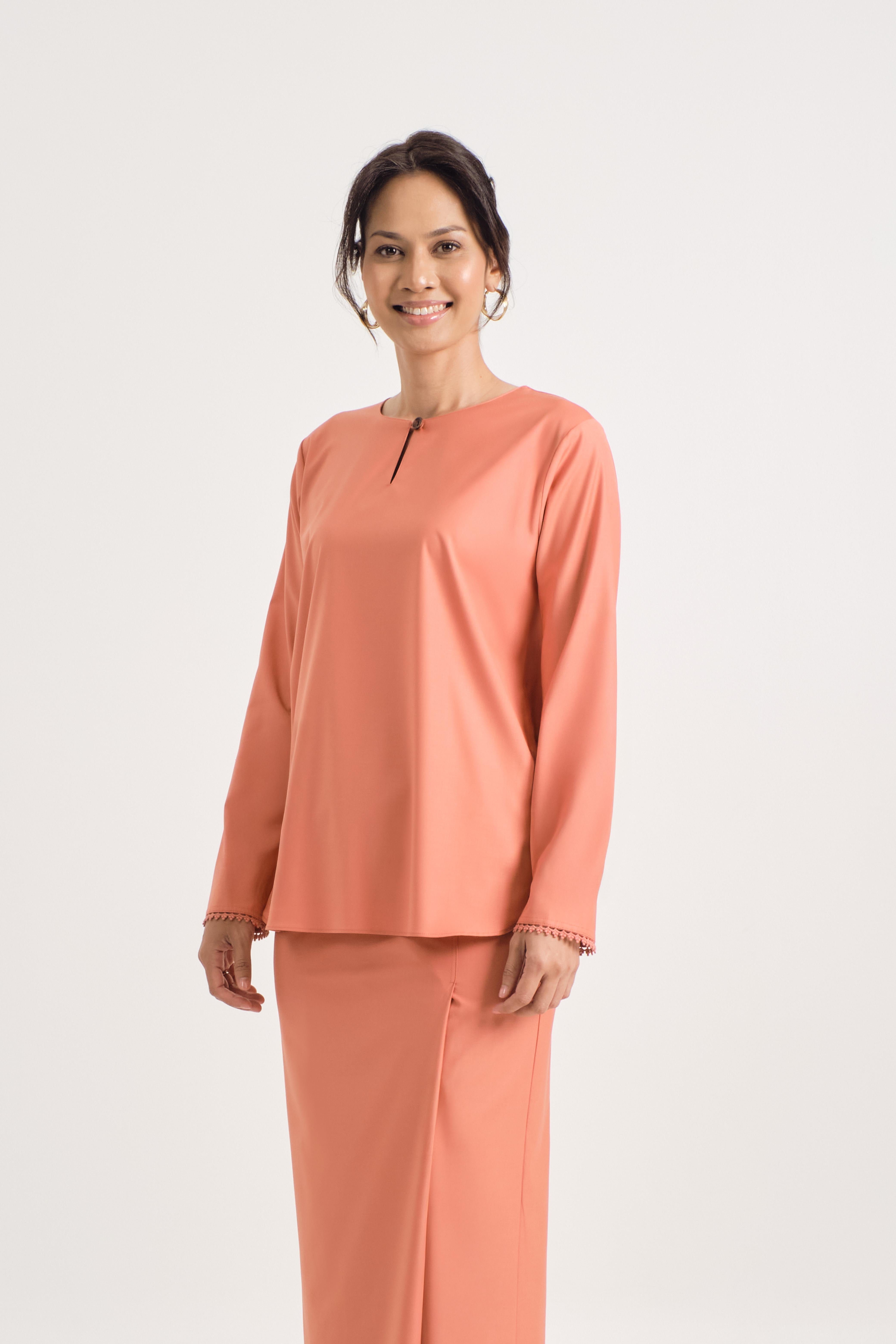 Patawali Baju Kurung - Pumpkin