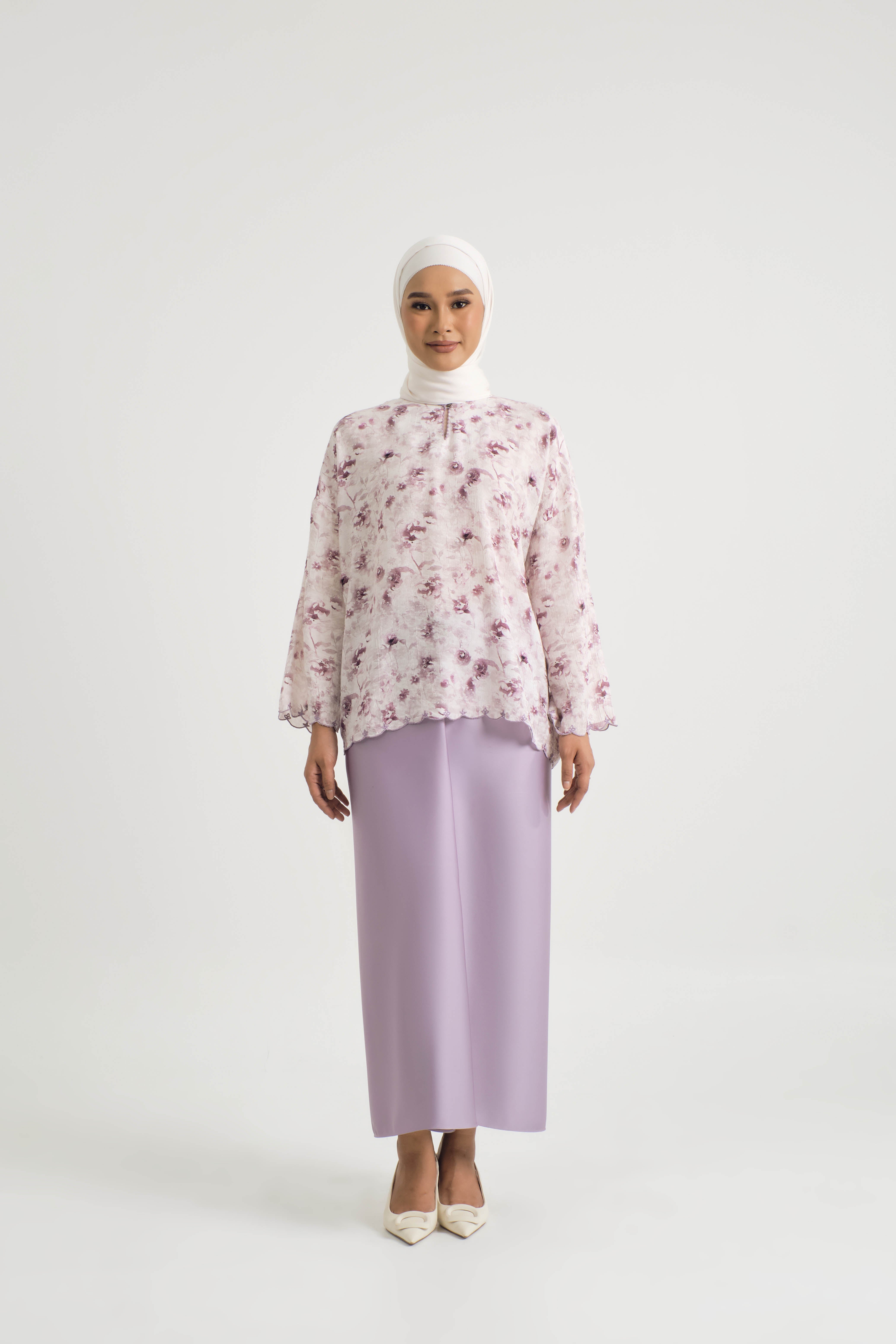 Women Series Rohana Kurung Kedah - Purple